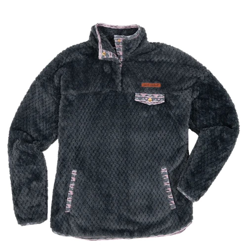 Simply Southern Sherpa Aztec Pullover